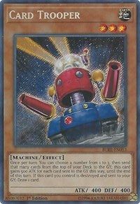 Card Trooper [BLRR-EN053] Secret Rare | Empire Gaming NC