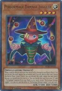 Performage Damage Juggler [BLRR-EN059] Ultra Rare | Empire Gaming NC