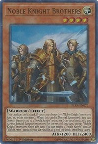 Noble Knight Brothers [BLRR-EN072] Ultra Rare | Empire Gaming NC