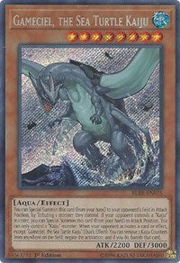 Gameciel, the Sea Turtle Kaiju [BLRR-EN075] Secret Rare | Empire Gaming NC