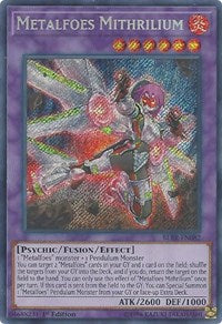 Metalfoes Mithrilium [BLRR-EN082] Secret Rare | Empire Gaming NC