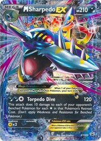 M Sharpedo EX - XY200 (XY200) [Jumbo Cards] | Empire Gaming NC