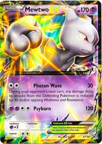 Mewtwo EX - XY183 (XY183) [Jumbo Cards] | Empire Gaming NC