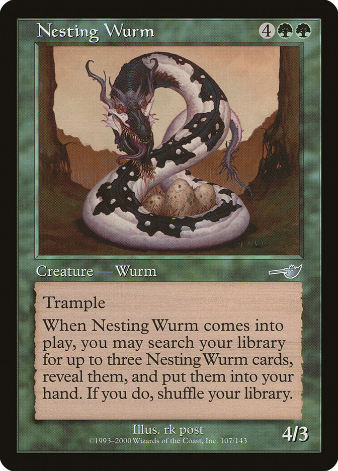 Nesting Wurm [Nemesis] | Empire Gaming NC