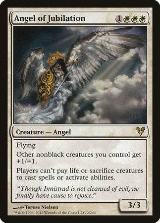 Angel of Jubilation [Avacyn Restored] | Empire Gaming NC