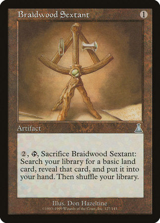 Braidwood Sextant [Urza's Destiny] | Empire Gaming NC