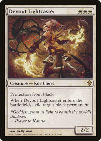 Devout Lightcaster [Zendikar] | Empire Gaming NC