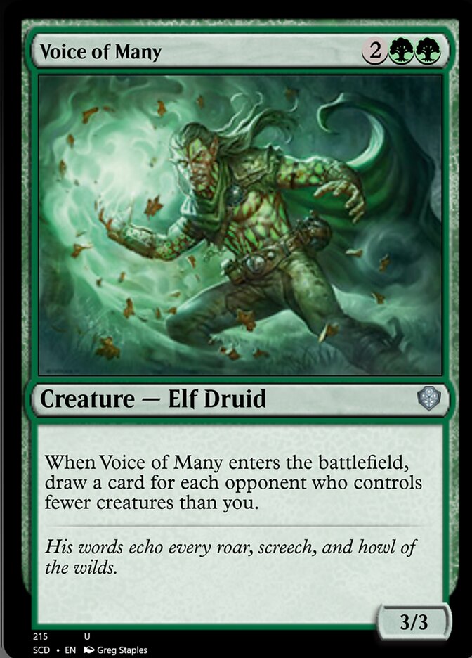 Voice of Many [Starter Commander Decks] | Empire Gaming NC