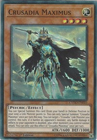 Crusadia Maximus [CYHO-EN010] Super Rare | Empire Gaming NC