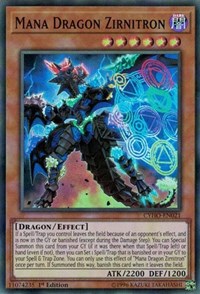 Mana Dragon Zirnitron [CYHO-EN021] Super Rare | Empire Gaming NC