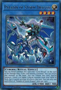 Paladin of Storm Dragon [CYHO-EN031] Rare | Empire Gaming NC