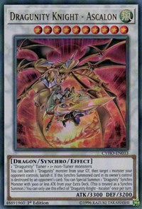 Dragunity Knight - Ascalon [CYHO-EN033] Ultra Rare | Empire Gaming NC