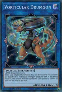 Vorticular Drumgon [CYHO-EN041] Super Rare | Empire Gaming NC