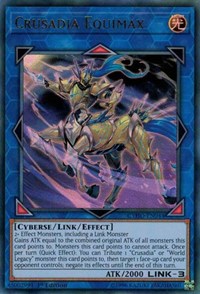 Crusadia Equimax [CYHO-EN044] Ultra Rare | Empire Gaming NC