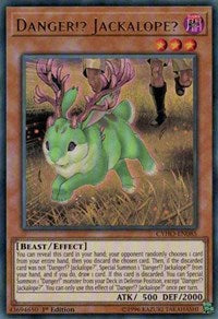 Danger!? Jackalope? [CYHO-EN085] Ultra Rare | Empire Gaming NC