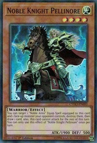 Noble Knight Pellinore [CYHO-EN090] Super Rare | Empire Gaming NC