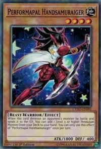 Performapal Handsamuraiger [CYHO-EN093] Common | Empire Gaming NC