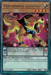 Performapal Gold Fang [CYHO-EN095] Rare | Empire Gaming NC