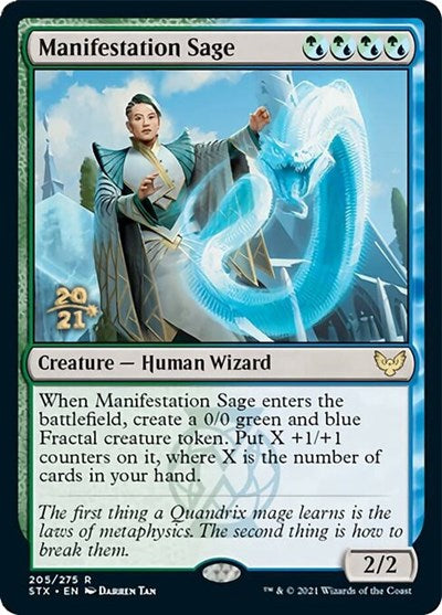 Manifestation Sage [Strixhaven: School of Mages Prerelease Promos] | Empire Gaming NC