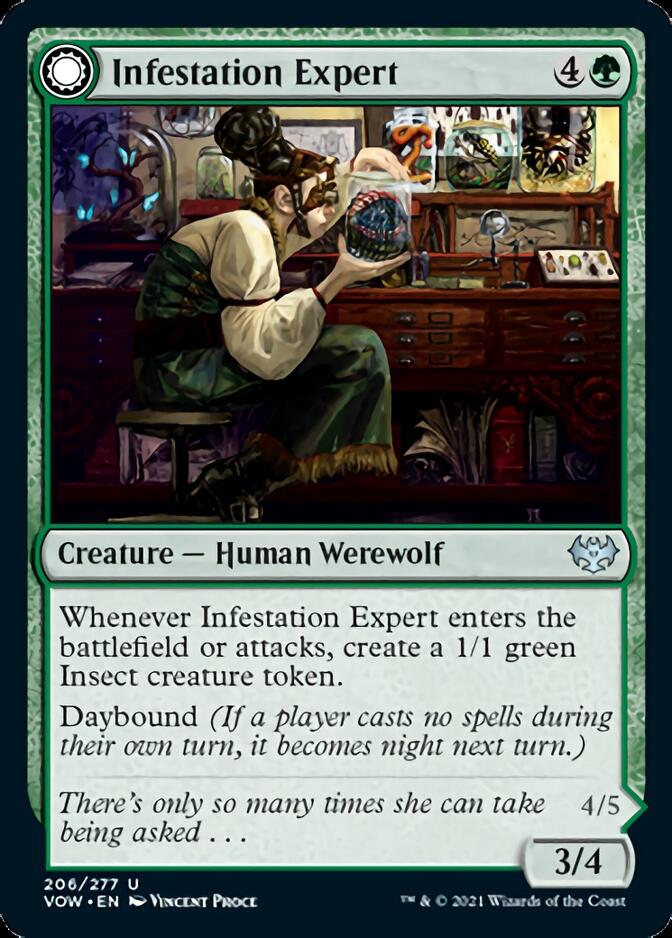 Infestation Expert // Infested Werewolf [Innistrad: Crimson Vow] | Empire Gaming NC