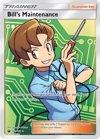 Bill's Maintenance (Full Art) (162) [SM - Celestial Storm] | Empire Gaming NC