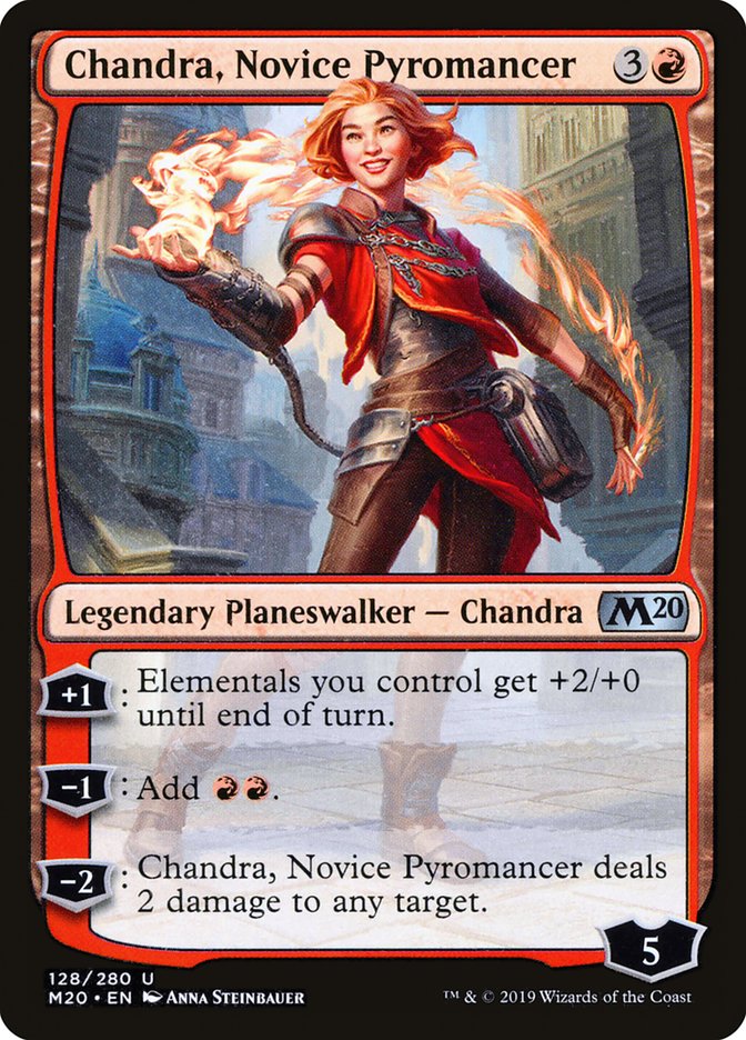 Chandra, Novice Pyromancer [Core Set 2020] | Empire Gaming NC