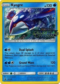 Kyogre - SM129 (Staff Prerelease Promo) (SM129) [SM Promos] | Empire Gaming NC