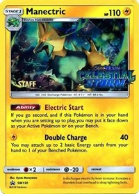 Manectric (Staff Prerelease Promo) (SM130) [SM Promos] | Empire Gaming NC