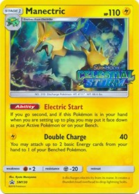 Manectric (Prerelease Promo) (SM130) [SM Promos] | Empire Gaming NC