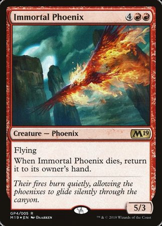 Immortal Phoenix (2018 Gift Pack) [M19 Gift Pack] | Empire Gaming NC