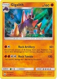 Gigalith (Cosmos Holo) - 71/149 Sun & Moon (71) [Blister Exclusives] | Empire Gaming NC