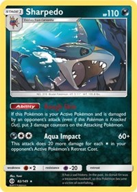 Sharpedo (Cosmos Holo) - 82/149 Sun & Moon (82) [Blister Exclusives] | Empire Gaming NC