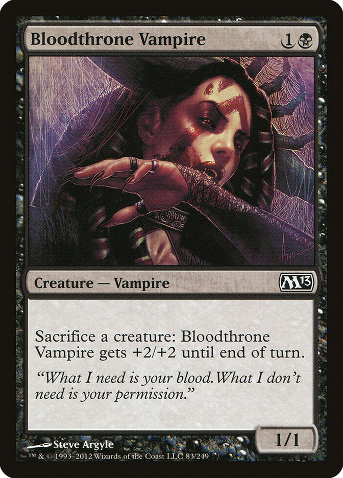 Bloodthrone Vampire [Magic 2013] | Empire Gaming NC