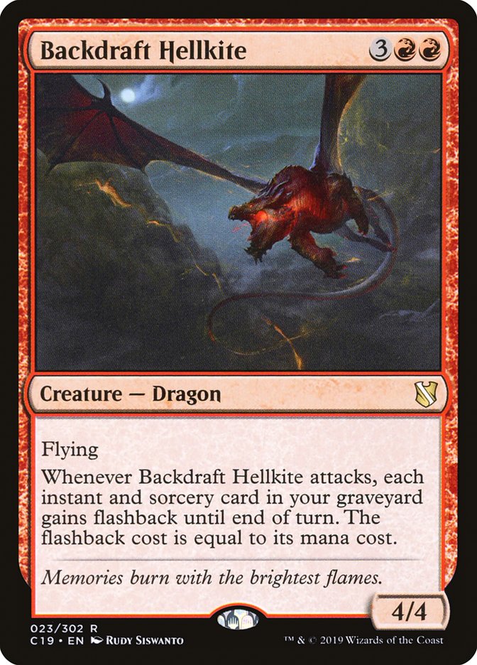 Backdraft Hellkite [Commander 2019] | Empire Gaming NC