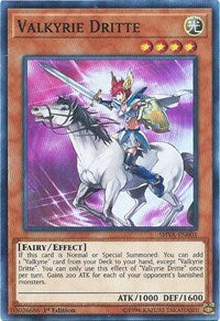 Valkyrie Dritte [SHVA-EN001] Super Rare | Empire Gaming NC