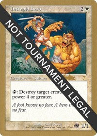 Intrepid Hero - 2002 Brian Kibler (7ED) (SB) [World Championship Decks] | Empire Gaming NC