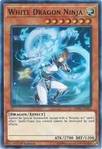 White Dragon Ninja [SHVA-EN024] Super Rare | Empire Gaming NC