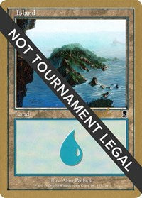 Island (335) - 2002 Carlos Romao (ODY) [World Championship Decks] | Empire Gaming NC