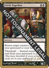 Stitch Together - 2003 Peer Kroger (JUD) (SB) [World Championship Decks] | Empire Gaming NC
