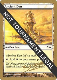 Ancient Den - 2004 Manuel Bevand (MRD) [World Championship Decks] | Empire Gaming NC