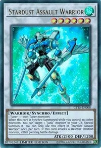 Stardust Assault Warrior [CT15-EN008] Ultra Rare | Empire Gaming NC