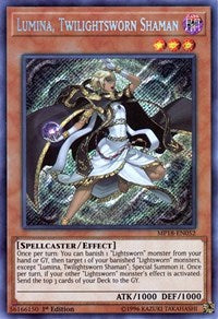 Lumina, Twilightsworn Shaman [MP18-EN052] Secret Rare | Empire Gaming NC