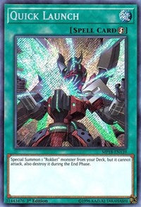 Quick Launch [MP18-EN139] Secret Rare | Empire Gaming NC