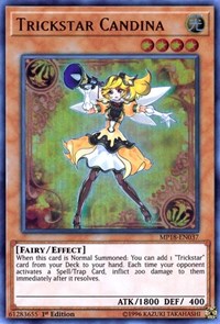 Trickstar Candina [MP18-EN037] Ultra Rare | Empire Gaming NC