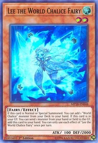 Lee the World Chalice Fairy [MP18-EN048] Ultra Rare | Empire Gaming NC