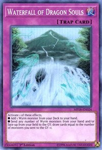 Waterfall of Dragon Souls [MP18-EN024] Super Rare | Empire Gaming NC