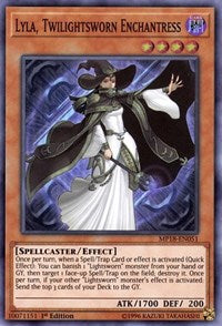 Lyla, Twilightsworn Enchantress [MP18-EN051] Super Rare | Empire Gaming NC