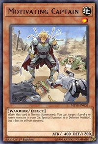 Motivating Captain [MP18-EN055] Rare | Empire Gaming NC