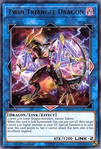 Twin Triangle Dragon [MP18-EN134] Rare | Empire Gaming NC