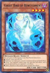 Ghost Bird of Bewitchment [MP18-EN190] Rare | Empire Gaming NC